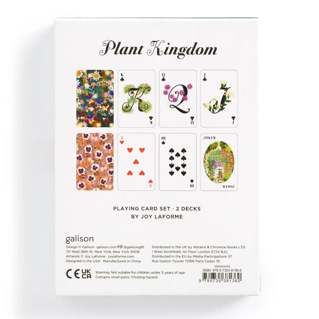 Joy Laforme Plant Kingdom Playing Card Set