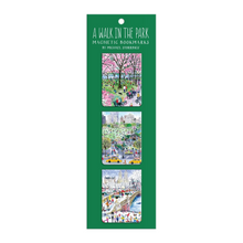 Load image into Gallery viewer, Michael Storrings Walk in the Park, Magnetic Bookmarks