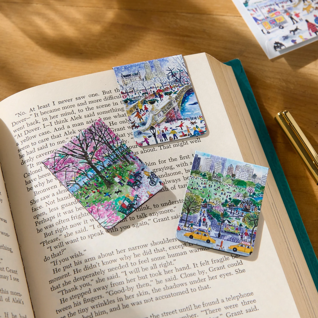 Michael Storrings Walk in the Park, Magnetic Bookmarks