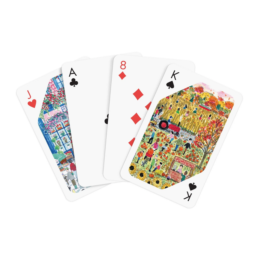 Michael Storrings Four Seasons Playing Card Set