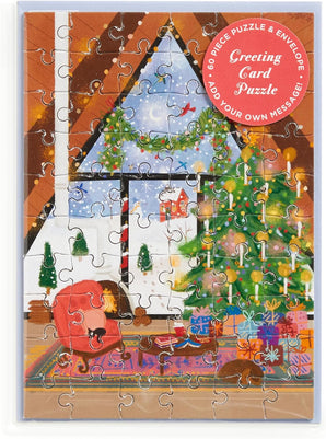 Merry & Bright Greeting Card Puzzle