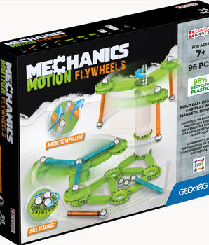 756 Geomag Mechanics Motion Recycled Flywheels 96 pcs