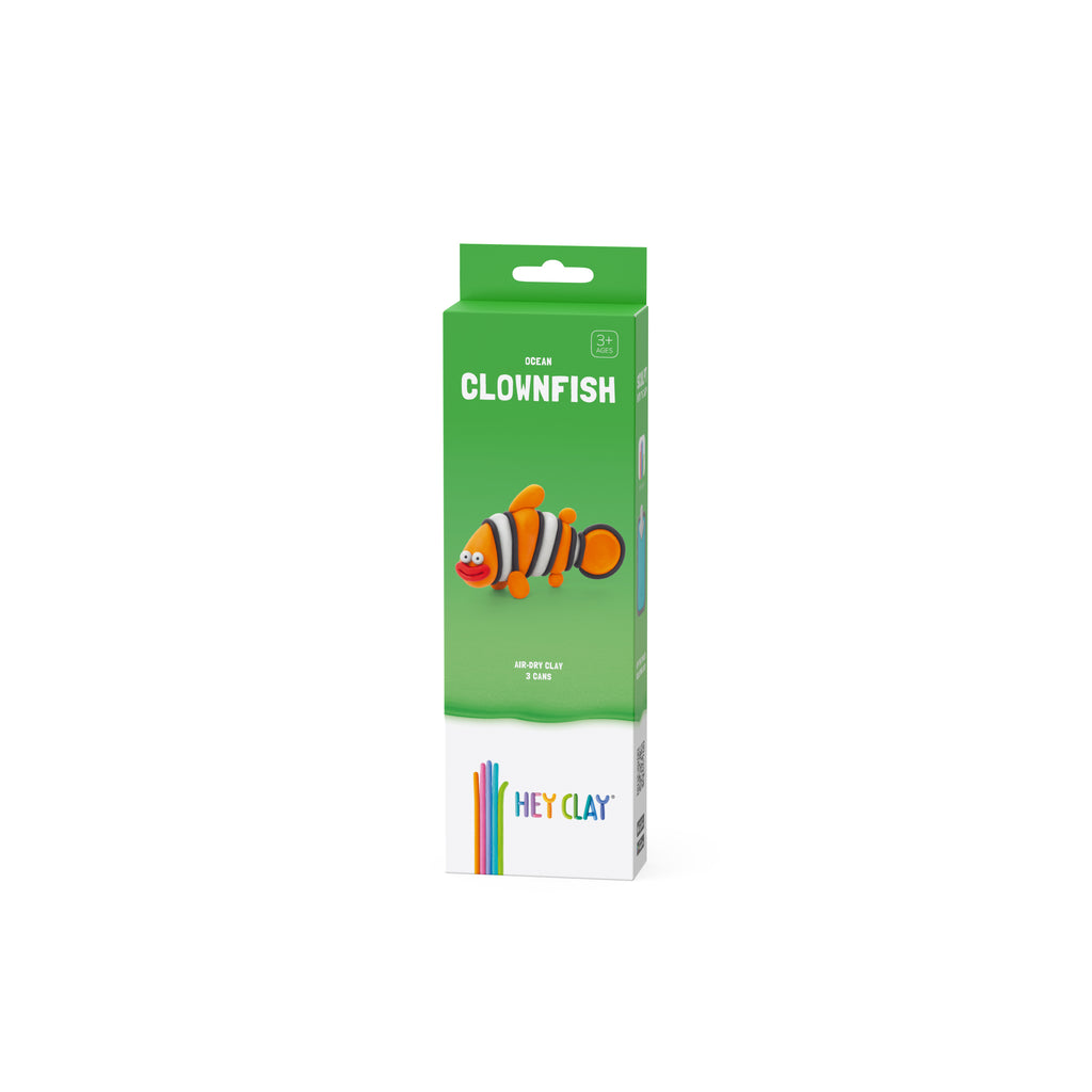 HEY CLAY, CLOWNFISH, 3 CANS