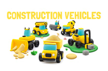 Load image into Gallery viewer, HEY CLAY - Construction Vehicles, Series Motors, 12 Can