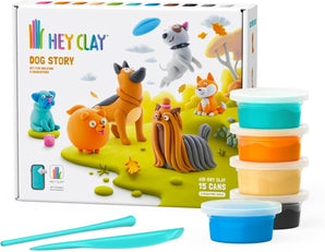 HEY CLAY - DOG STORY, 15 CANS