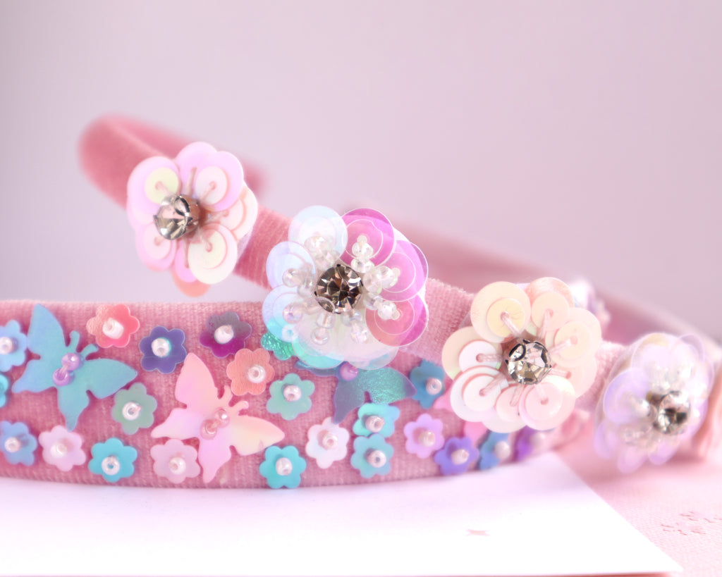 Jewel Flower Headband