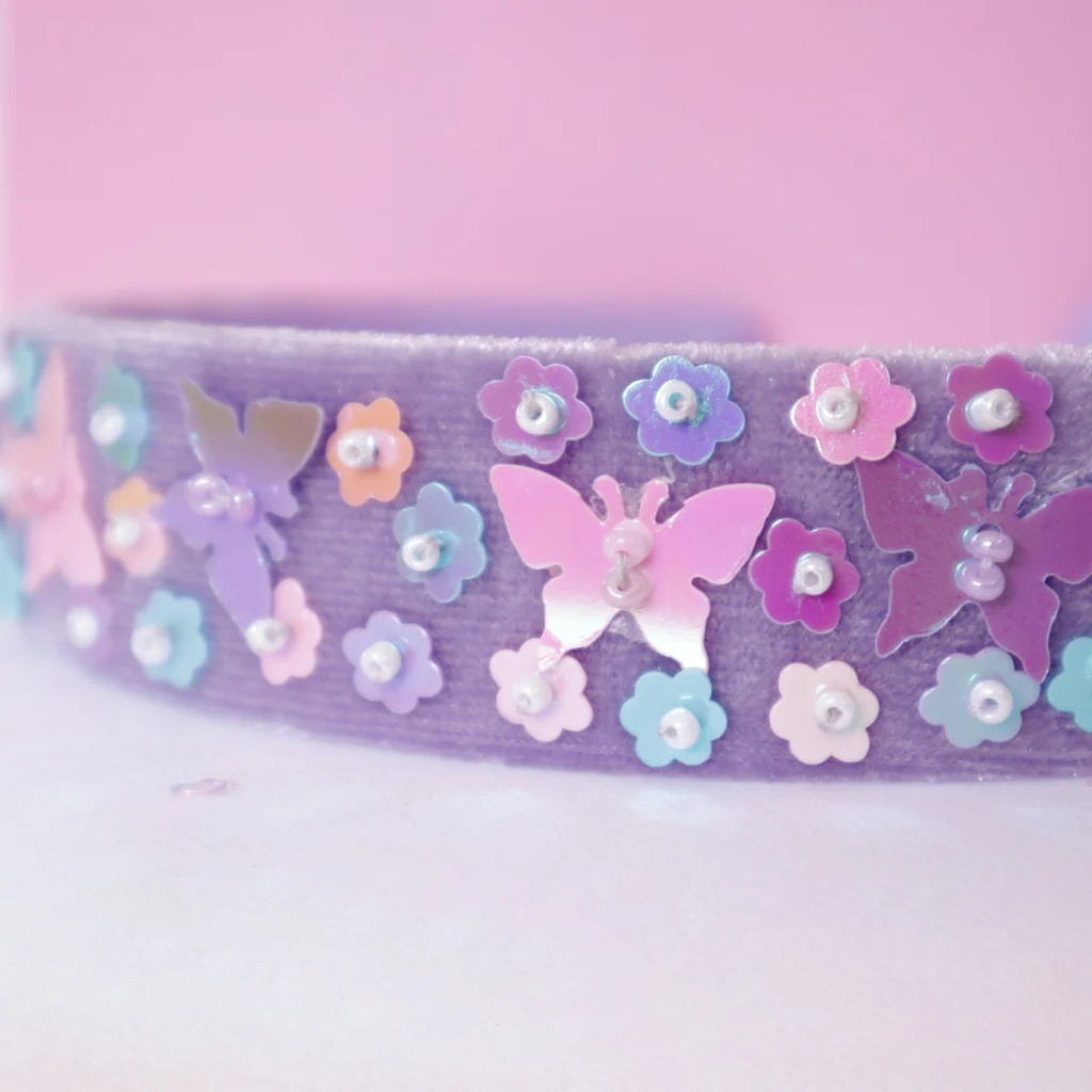 Butterfly Sequin Headband