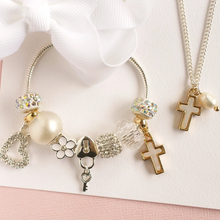 Load image into Gallery viewer, Cross Charm Bracelet