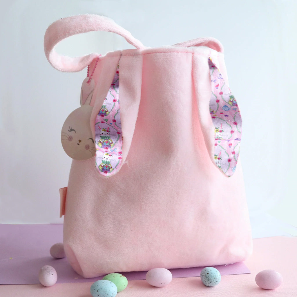 Velvet Easter Egg Hunt Bunny Bag
