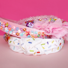 Load image into Gallery viewer, Floral Sequin Headband