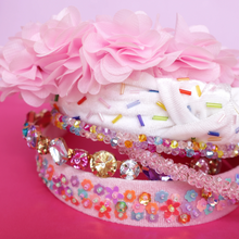 Load image into Gallery viewer, Floral Sequin Headband