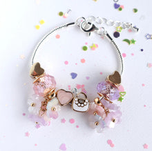 Load image into Gallery viewer, Pretty Posy Charm Bracelet