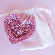Load image into Gallery viewer, Sparkle Heart Trinket Dish