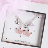 Princess Tiara BFF Necklace Set (2 Necklaces)