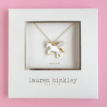 Load image into Gallery viewer, Flying Unicorn Necklace