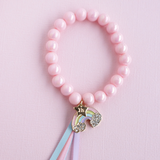 Rainbow Pink Elastic Bracelet