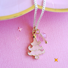 Load image into Gallery viewer, Pink Tree Necklace