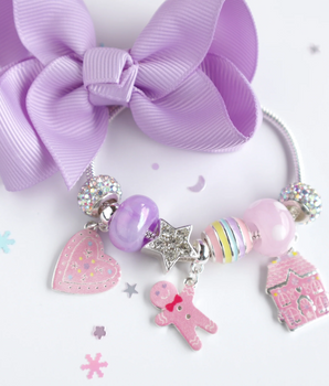 Gingerbread Charm Bracelet