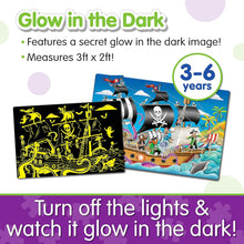 Load image into Gallery viewer, PUZZLE DOUBLE GLOW IN THE DARK PIRATE SHIP