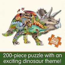 Load image into Gallery viewer, Wildlife World-Dinosaurs Puzzle (200pcs)