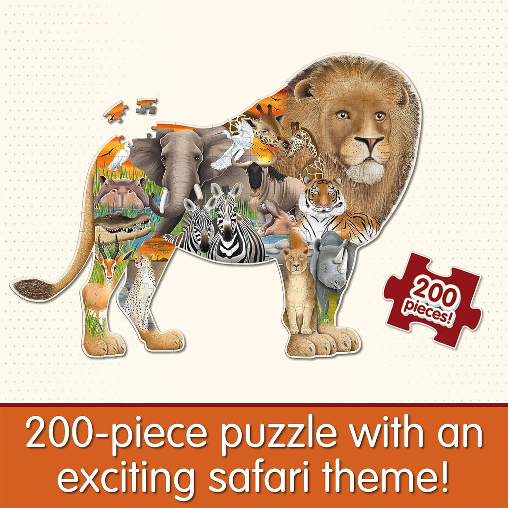 Wildlife World-Safari Puzzle (200pcs)