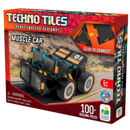 Techno Tiles 100 pcs - Muscle Car