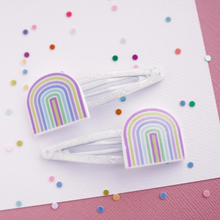Load image into Gallery viewer, Mon Coco -Rainbow Hair Clips