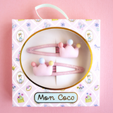 Mon Coco - Princess Crown Hair Clips