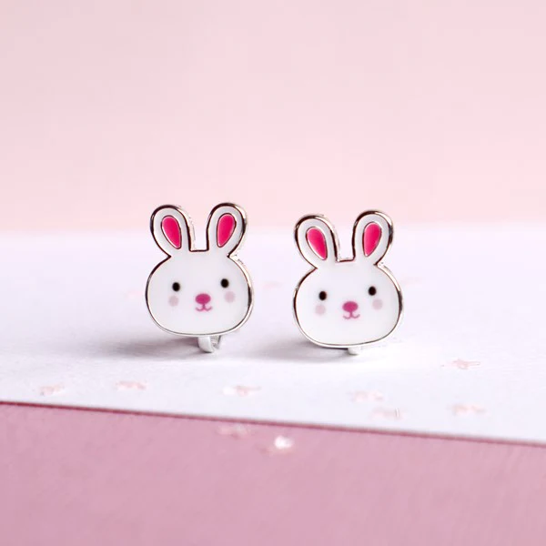 Mon Coco - Bunny Clip-on Earrings