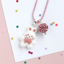Load image into Gallery viewer, Bunny Bow Necklace