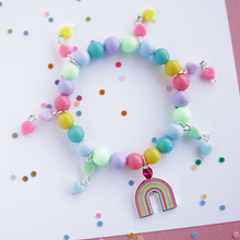 Load image into Gallery viewer, Rainbow Heart Bracelet