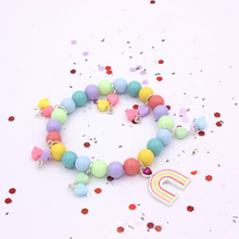 Load image into Gallery viewer, Rainbow Heart Bracelet