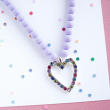 Load image into Gallery viewer, Jewel Heart Necklace