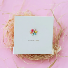 Load image into Gallery viewer, Rainbow Petal Ring - Sold Boxed