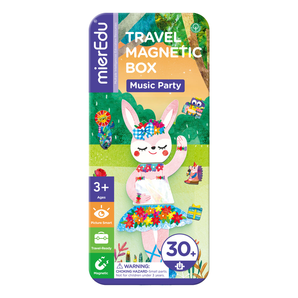 Travel Magnetic Puzzle -Musical Animals