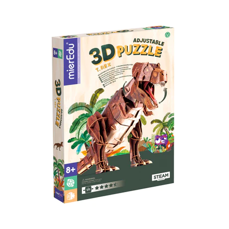 Adjustable 3D Puzzle - T-Rex (Deluxe)