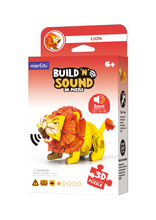 Load image into Gallery viewer, Build &#39;n&#39; Sound 3D Puzzle Lion