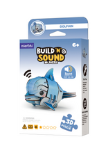 Load image into Gallery viewer, Build &#39;n&#39; Sound 3D Puzzle Dolphin