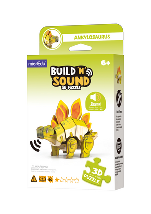 Build 'n' Sound 3D Puzzle Stegosaurus