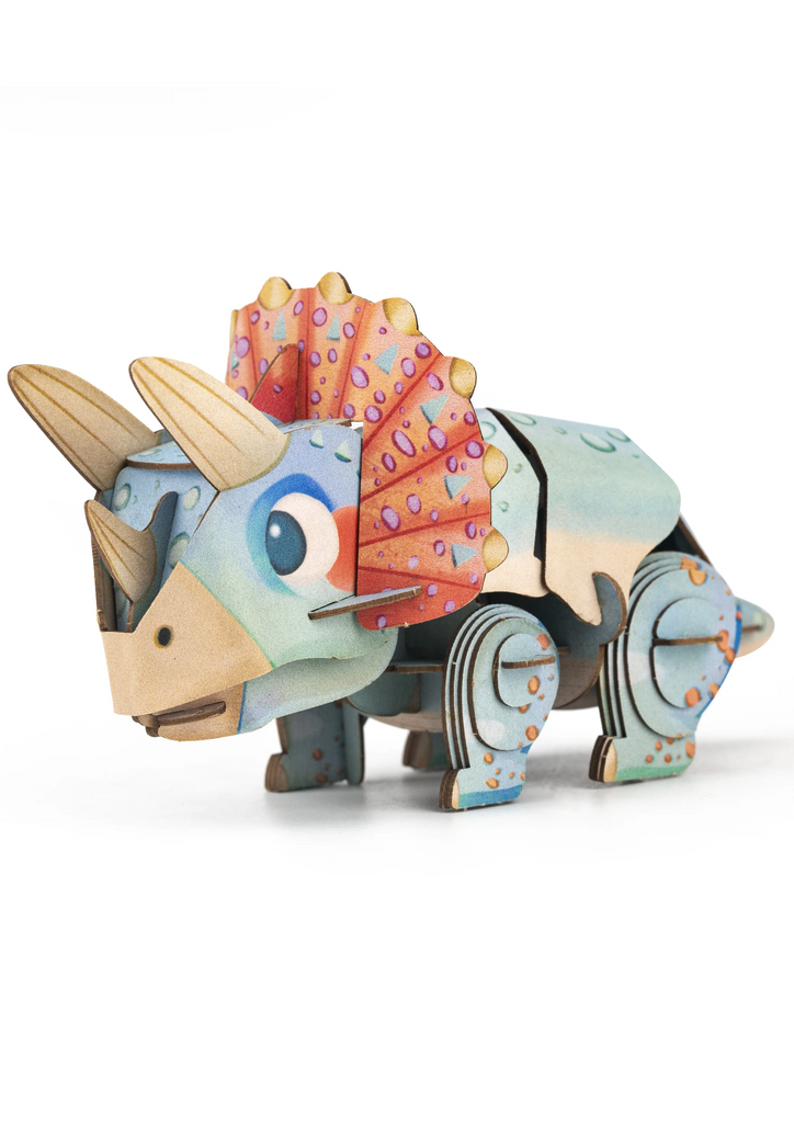 Build 'n' Sound 3D Puzzle Triceratops