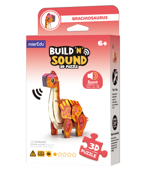 Build 'n' Sound 3D Puzzle Brachiosaurus