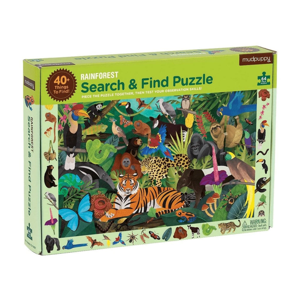 Search & Find Rainforest 64 Piece Puzzle