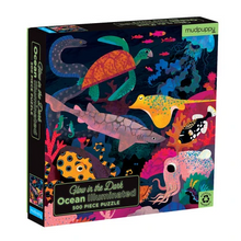 Load image into Gallery viewer, Illuminated Ocean Glow in the Dark 500pc puzzle