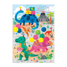 Load image into Gallery viewer, Dino Party Greeting Card Puzzle