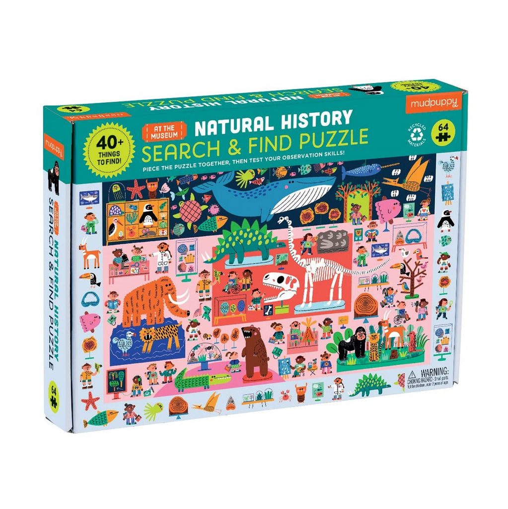 Search & Find - Natural History Museum 64 Piece Puzzle