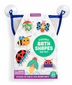 Bug Out! Stickable Foam Bath Shapes