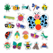 Load image into Gallery viewer, Bug Out! Stickable Foam Bath Shapes