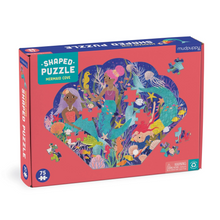 Load image into Gallery viewer, Mermaid Cove 75 Piece Shaped Scene puzzle