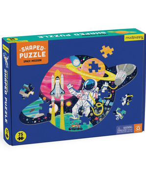 Space Mission 75pc Shaped Scene Puzzle