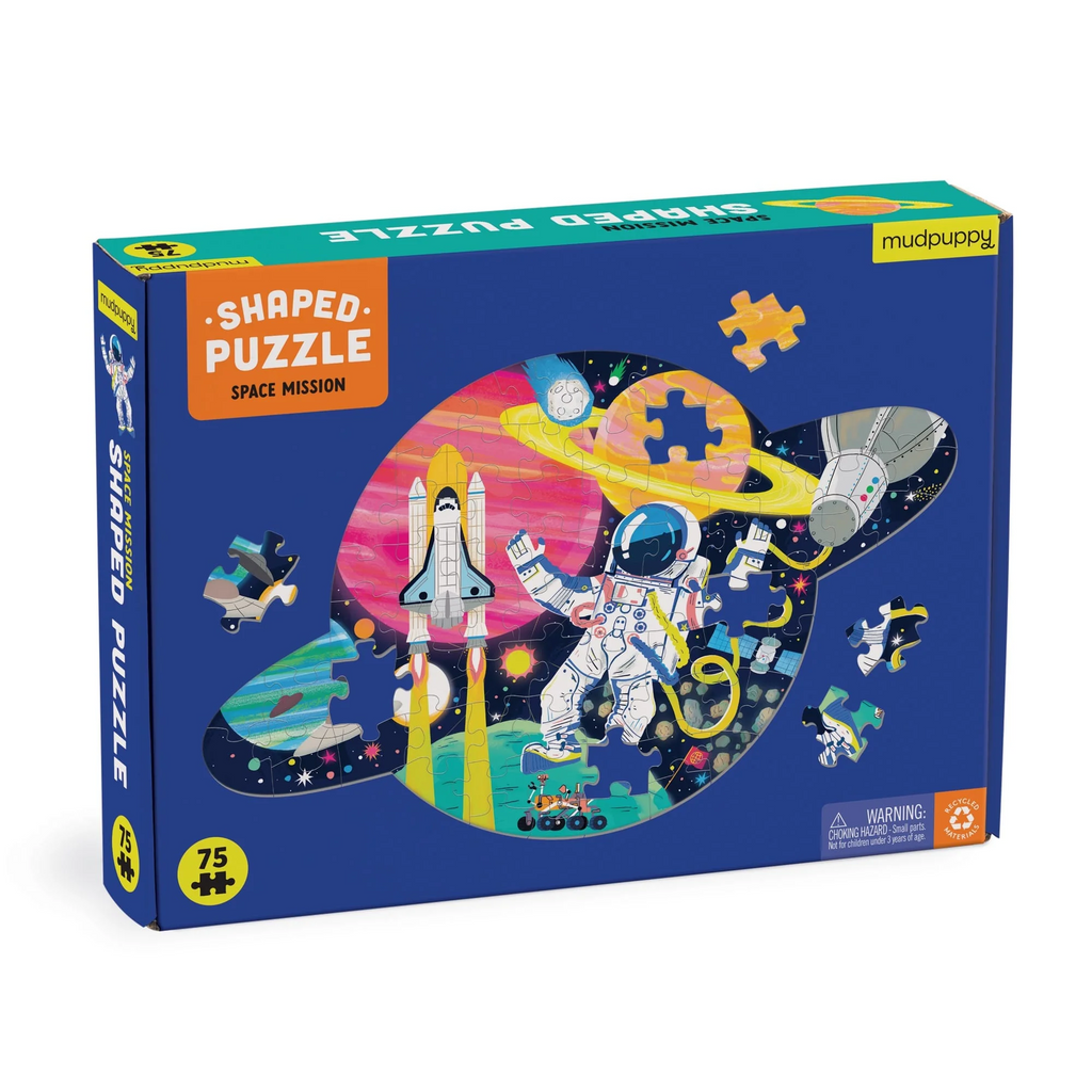 Space Mission 75pc Shaped Scene Puzzle